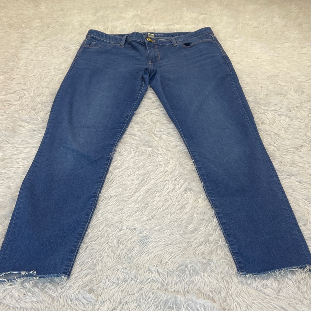 Banana Republic Blue Denim Jeans WOMENS SIZE 29 Waist 20 Length SKINNY